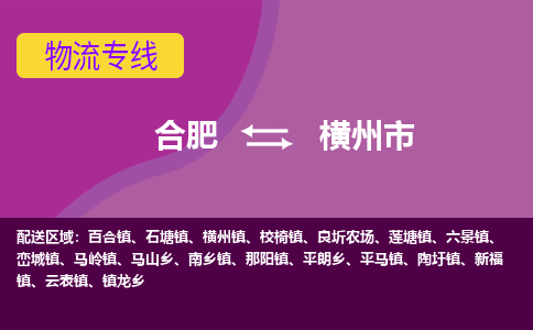 合肥到横州市物流专线-合肥到横州市货运专线-合肥到横州市运输专线 合肥到横州市物流专线-合肥到横州市货运专线-合肥到横州市运输专线