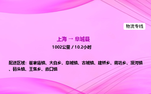 上海到阜城县物流专线_上海物流到阜城县_上海至阜城县物流公司